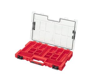 Qbrick System One Organizer L 2.0 Red Ultra Hd vaahtomuoviosilla