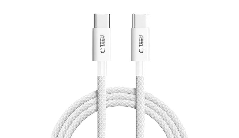 Tech-Protect Ultraboost Lite USB-C PD60W/3A Cable 200 cm - Grey – kuva 2/4