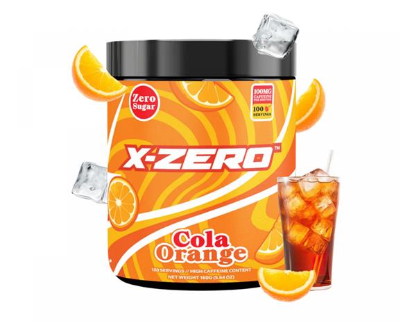 X-Gamer X-Zero Cola Orange - 100 Annos – kuva 2/2