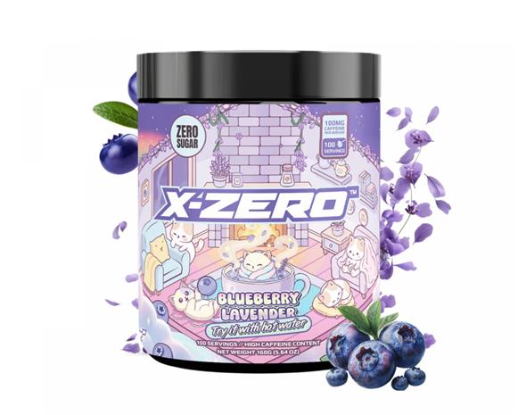 X-Gamer X-Zero Blueberry Lavender - 100 annosta