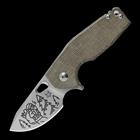 Fox Suru Micarta Lamnia Exclusive kääntöveitsi, Badass Santa