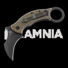 Fox Knives Marcaida Tribal Karambit kääntöveitsi, Titanium