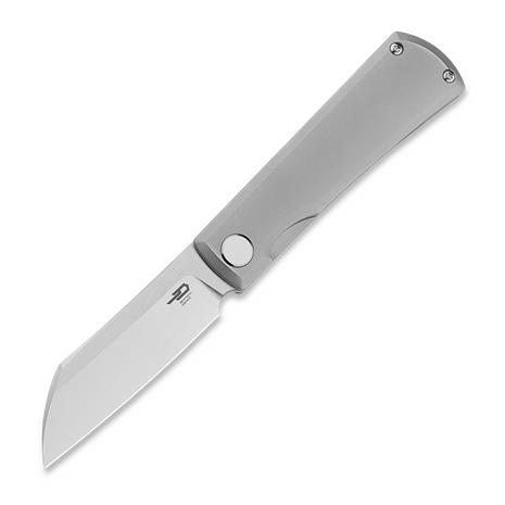 Bestech Bruv, Bead Blasted Titanium, Satin