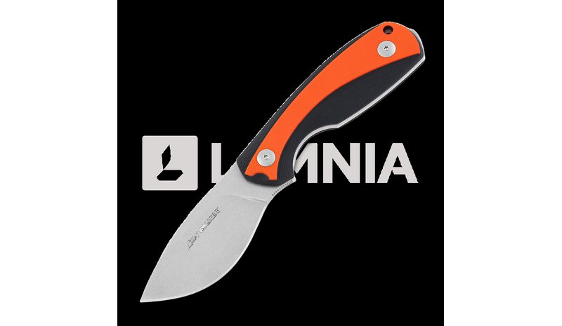 Viper Lille 1 Fixed veitsi, Black/Orange G10