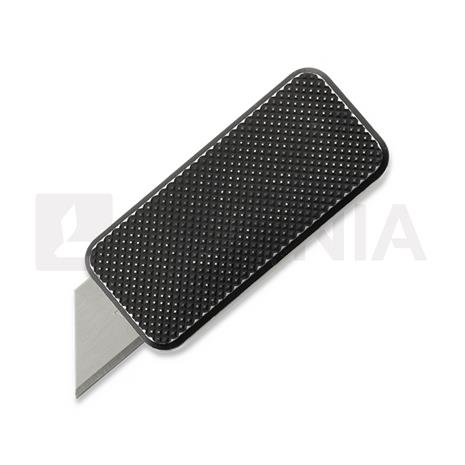 Rivery Manufacturing Zero Utility Knife - Knurled Pattern, Worn Black
