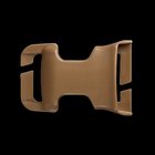 Savotta 2M WB SR PALS-mount, 25 mm, female, ruskea