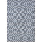 Northrugs matto Meadow Karo Blue, 140x200 cm