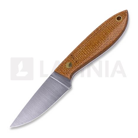 Brisa Bobtail 80 Multicarry puukko, mustard micarta