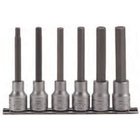 Kärki ja hylsysarja Teng Tools M1211; HEX; 1/2''; 6 kpl.