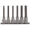 Kärki ja hylsysarja Teng Tools M1211; HEX; 1/2''; 6 kpl. – kuva 1