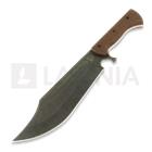 Work Tuff Gear V44X Gen 3 SK85 veitsi, hand rub APO, brown canvas micarta, odg kydex
