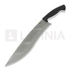 Work Tuff Gear Mad Dog veitsi, tiger strip, black textured G10, white liner