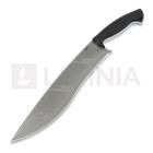 Work Tuff Gear Mad Dog veitsi, tiger strip, black textured G10, blue liner