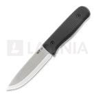 Work Tuff Gear Forester Gen 3 K329 puukko, scandi, two tone satin, black G10