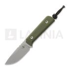 Baltic Blades Iltis Dark Green G-10 veitsi