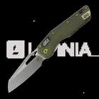 Microtech MSI Apocalyptic kääntöveitsi, Fluted Distressed Grenade Green