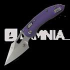 Microtech Stitch Ram-Lok kääntöveitsi, Purple Haze Ano Slab, Stonewash