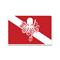 Prometheus Design Werx Dive Flag v2 Sticker – kuva 1