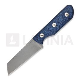 StraightLine Scorer - Stonewashed - Denim Canvas Micarta veitsi