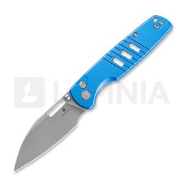 Bestechman Vector - Beadblast - Aluminium kääntöveitsi, sininen