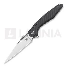 Bestech Malware - Stonewash + Satin - CF kääntöveitsi