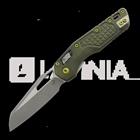Microtech MSI Ram-Lok kääntöveitsi, Distressed Grenade Green, Apocalyptic Standard