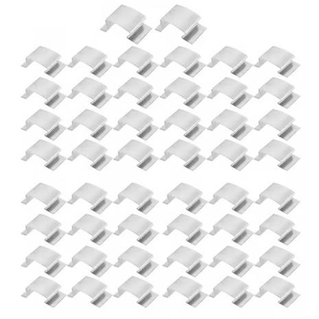 Jousikiinnikkeet kasvihuonelasille, G-kiinnikkeet 50-Piece – kuva 2/2