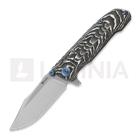 Reate 9D-V2 kääntöveitsi, White Storm Fat Carbon, Satin