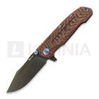 Reate 9D-V2 kääntöveitsi, Lava Flow Fat Carbon, Black DLC