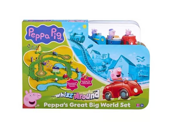 Peppa Pig Whizz Around Peppa Pig's World -leikkisarja