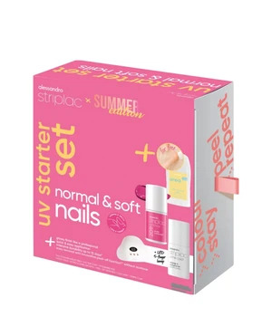 Alessandro Striplac UV Starter Set normal & soft nails Summer Edition Kynsilakkasetti 1 kpl