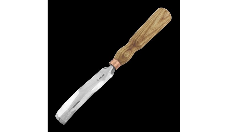BeaverCraft Long Bent Gouge 7L (22mm)