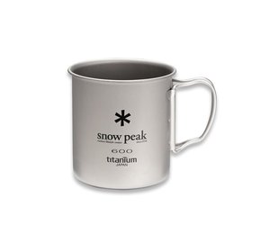 Snow Peak Titanium Single Wall Mug - 600ml