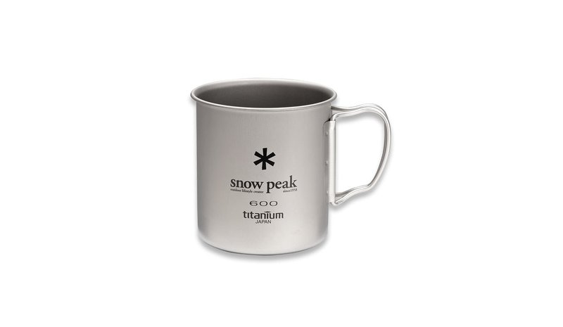 Snow Peak Titanium Single Wall Mug - 600ml