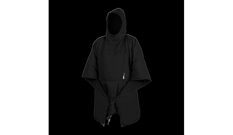 Helikon-Tex Swagman Roll Poncho, musta