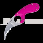 CRKT Bear Claw veitsi, combo terä, pink