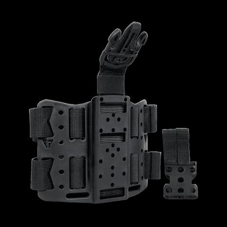 Blade Tech Drop Leg Platform - Black - w/ Hardware