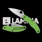 Spyderco UK Penknife Salt Green LC200N kääntöveitsi, spyderedge
