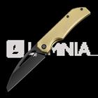 Bestech Mini Taipan - PVD - Titanium kääntöveitsi, Bronzed