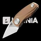 Bestech Tulip DDB - Satin + Stonewash - Titanium kääntöveitsi, pink