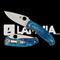 Spyderco Tenacious Blue Titanium Disarray D2 kääntöveitsi – kuva 2