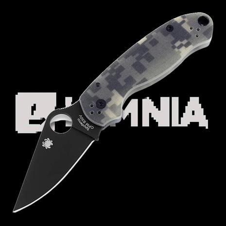 Spyderco Para 3 kääntöveitsi, musta, camo