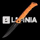 Cold Steel Large Luzon Black kääntöveitsi, oranssi