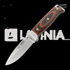 Cudeman MT6 Orange & Black Micarta kääntöveitsi