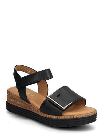 Gabor Wedge Sandal - Gold - 42