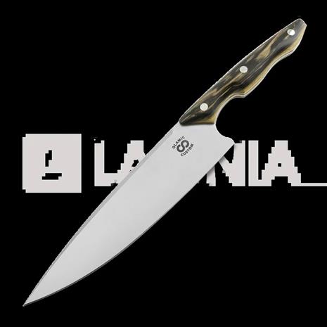Olamic Cutlery Silhouette Magnacut keittiöveitsi, Ebony