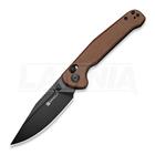 Sencut Glenspar, Brown Canvas Micarta
