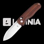 Kizer Cutlery Drop Bear Nitro-V kääntöveitsi, Mkuluti Wood