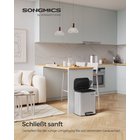Roskakori Songmics, 36,6x30x42,5 cm, hopea