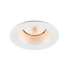 SLV upotettava LED-kohdevalaisin New Tria, pyöreä, valkoinen, IP65, 2 700 K, 38°
